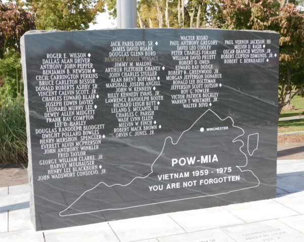 POW-MIA VIETNAM 1959-1975 WAR MEMORIAL