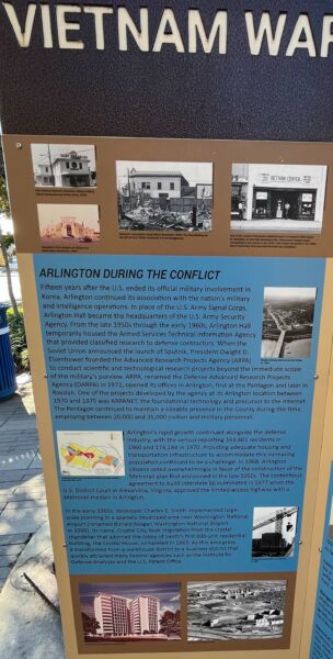 ARLINGTON VIETNAM WAR MEMORIAL PLAQUE A