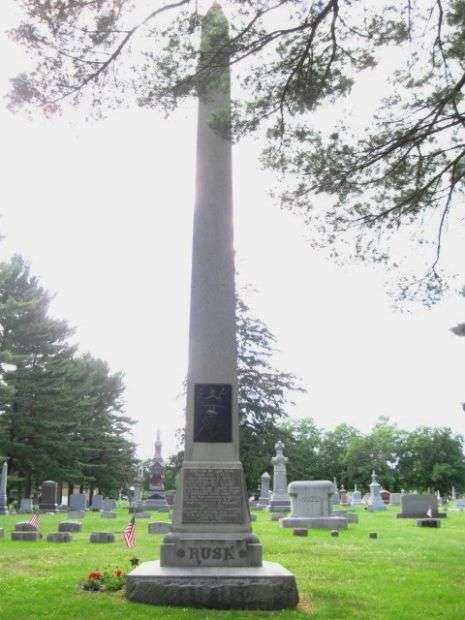 BRIGADIER GENERAL JEREMIAH MCLAIN RUSH MEMORIAL