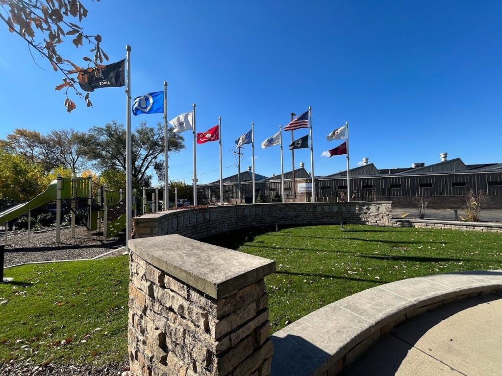 SCHILLER PARK MILITARY SERVICE WALL OF HONOR