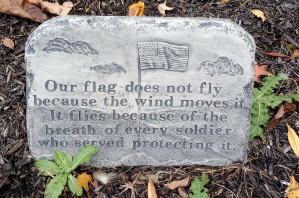 WAUSEON VETERANS MEMORIAL FLAGPOLE STONE