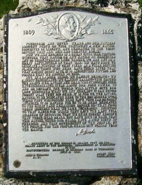 GEORGE C. DRAKE POST NO. 233 G.A.R. LINCOLN’S GETTYSBURG ADDRESS