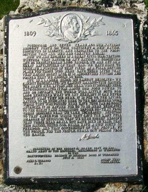 GEORGE C. DRAKE POST NO. 233 G.A.R. LINCOLN’S GETTYSBURG ADDRESS