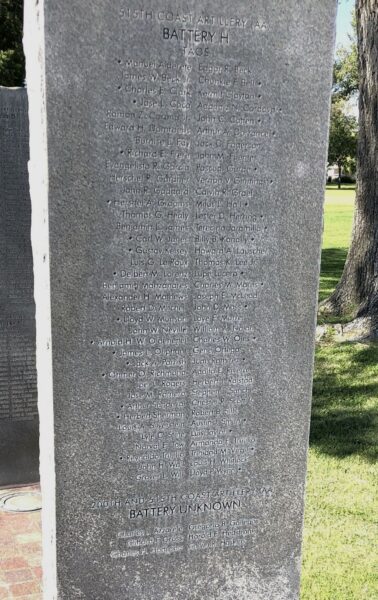 BATAAN MEMORIAL STONE GG