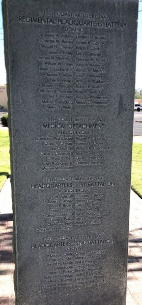BATAAN MEMORIAL STONE BB