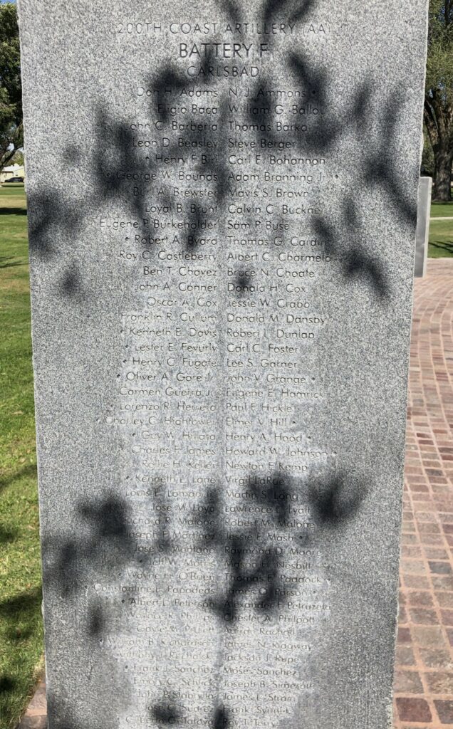 BATAAN MEMORIAL STONE V