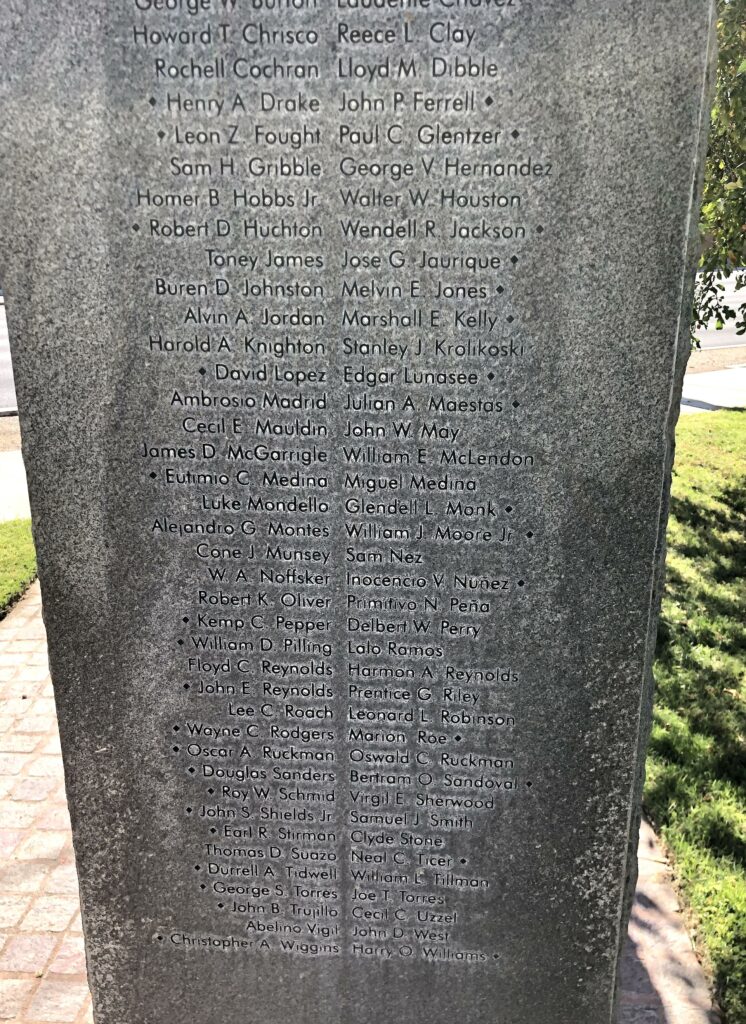 BATAAN MEMORIAL STONE U