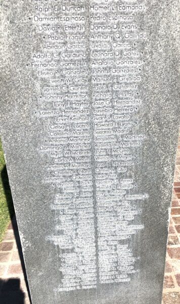 BATAAN MEMORIAL STONE S