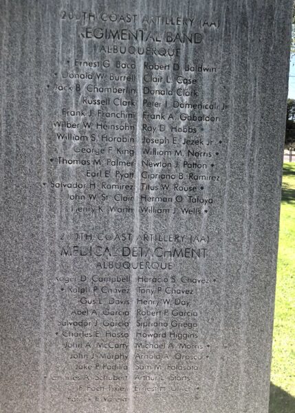 BATAAN MEMORIAL STONE J