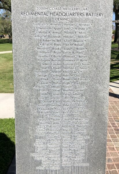 BATAAN MEMORIAL STONE I
