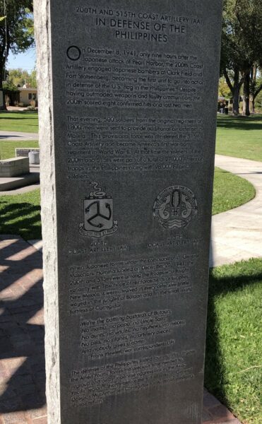 BATAAN MEMORIAL STONE B