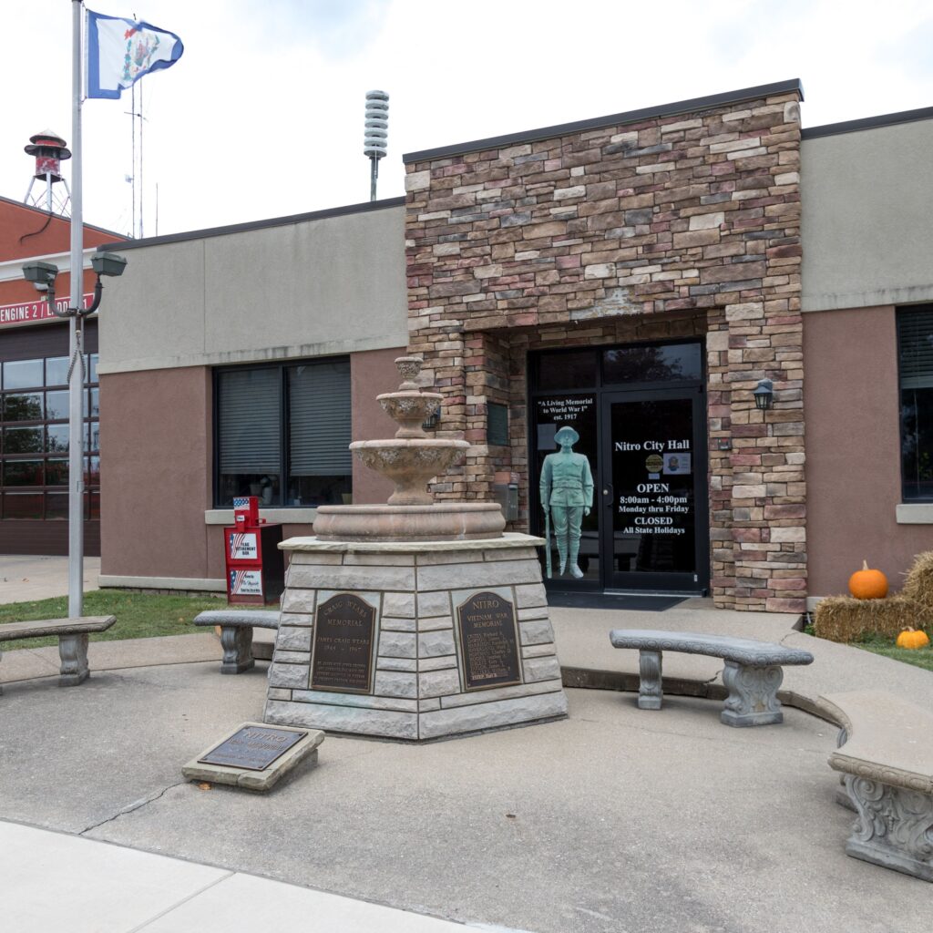 NITRO WAR MEMORIAL FOUNTAIN