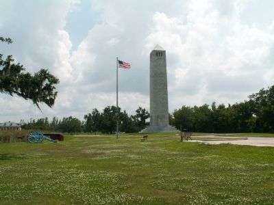 THE CHALMETTE MONUMENT