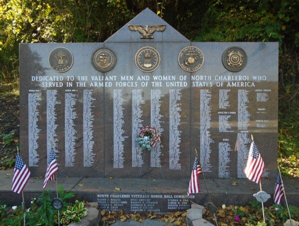 NORTH CHARLOEROI WAR VETERANS MEMORIAL