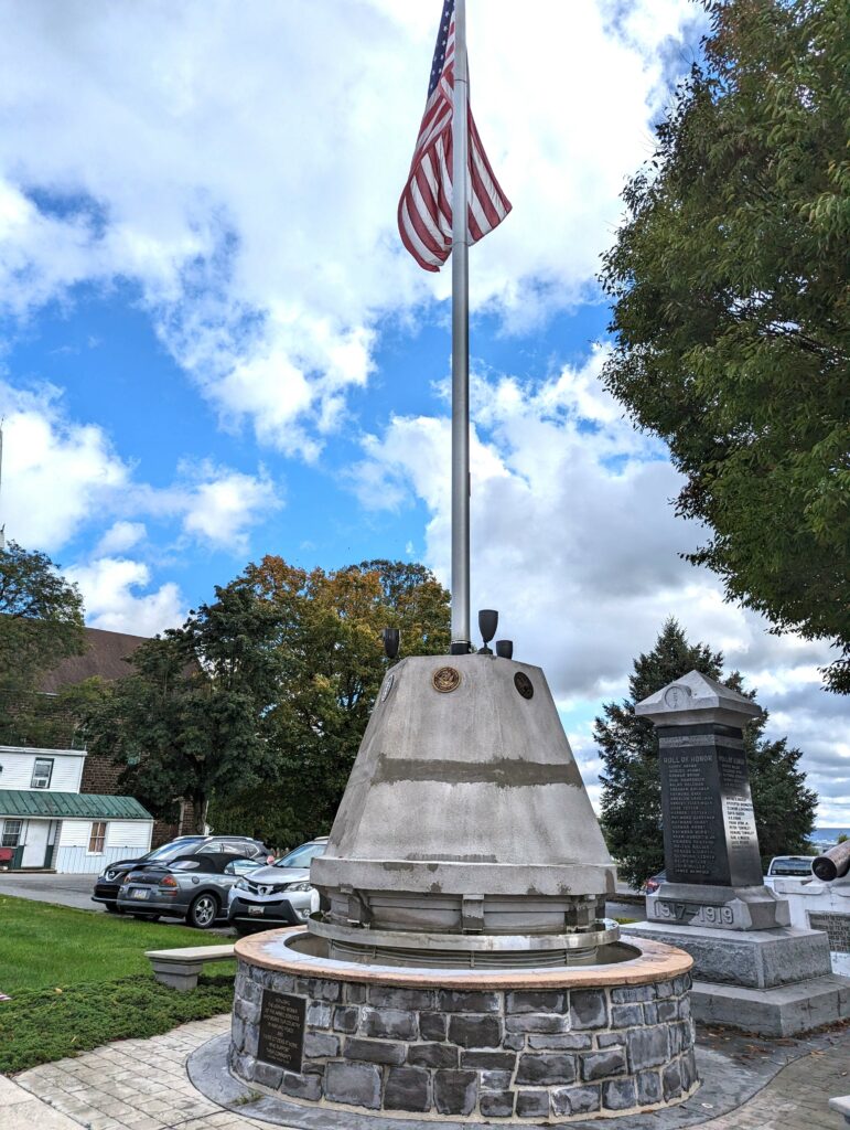 EAST EARL ARMED FORCES VETERANS MEMORIAL FLAGPOLE