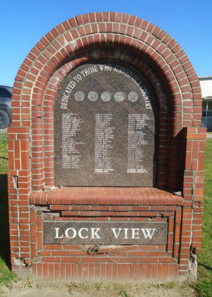 LOCK VIEW VETERANS MEMORIAL