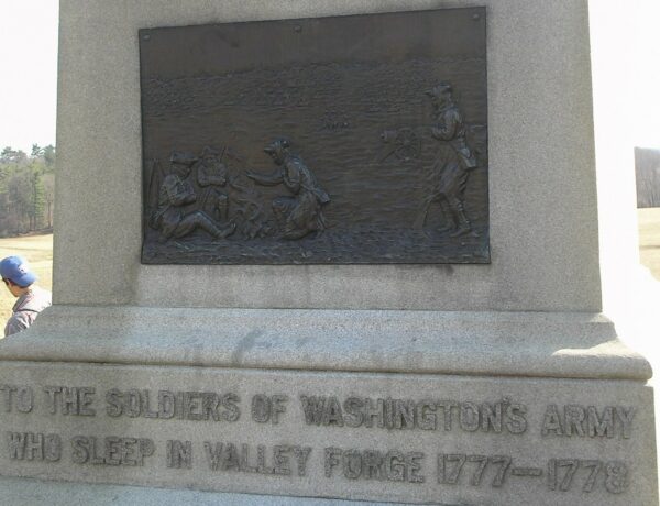 WATERMANS MONUMENT PLAQUE