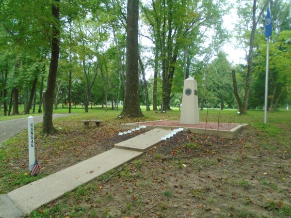 KANSAS MEDAL OF HONOR WAR MEMORIAL GROVE