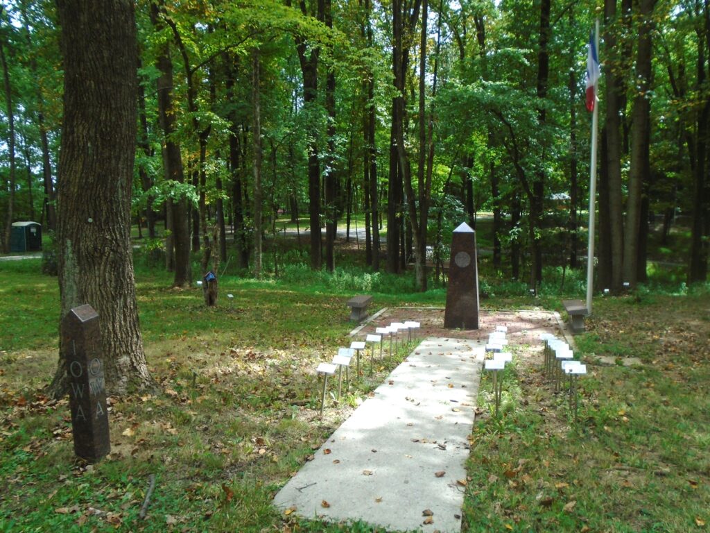IOWA MEDAL OF HONOR WAR MEMORIAL GROVE