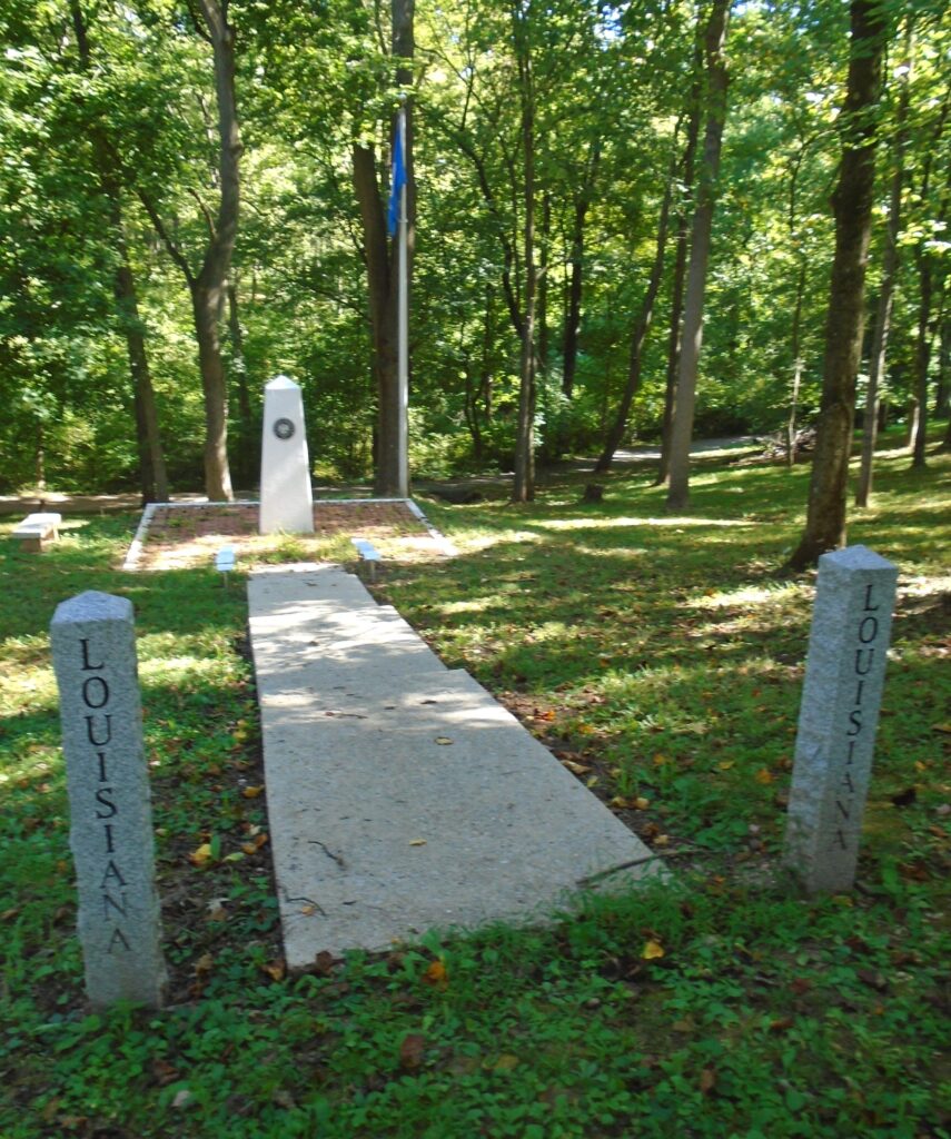 LOUISIANA MEDAL OF HONOR WAR MEMORIAL GROVE