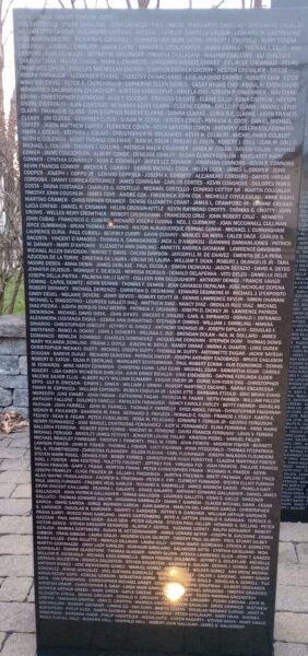 NORTH PLYMOUTH SEPTEMBER 11, 2001 MEMORIAL STONE F