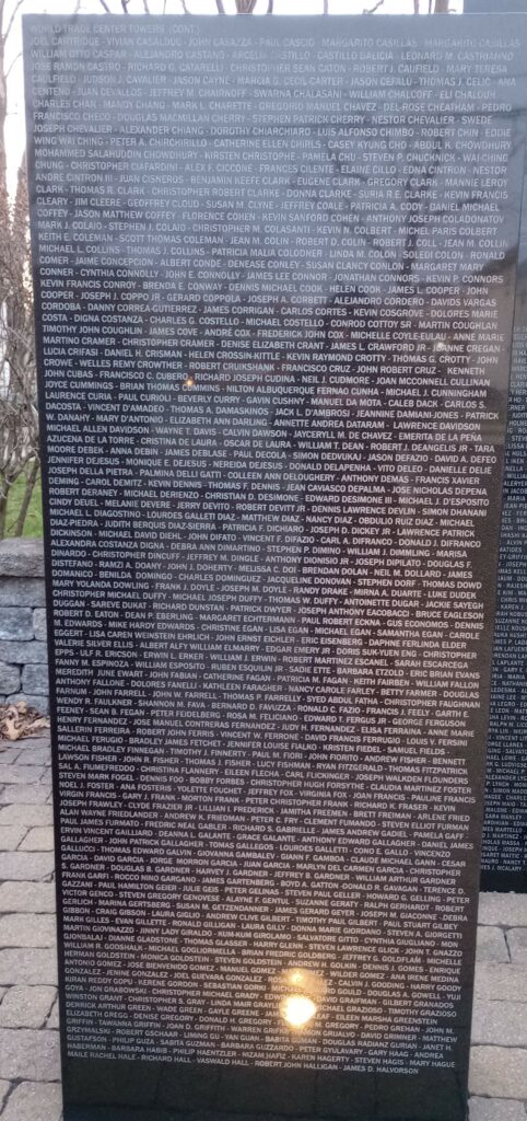 NORTH PLYMOUTH SEPTEMBER 11, 2001 MEMORIAL STONE F
