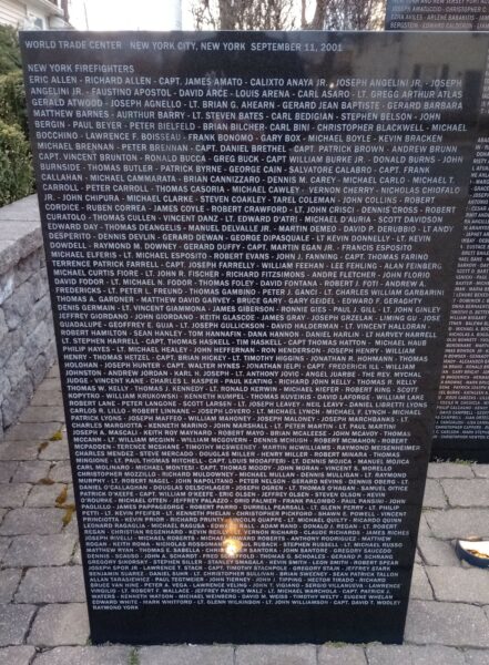 NORTH PLYMOUTH SEPTEMBER 11, 2001 MEMORIAL STONE D