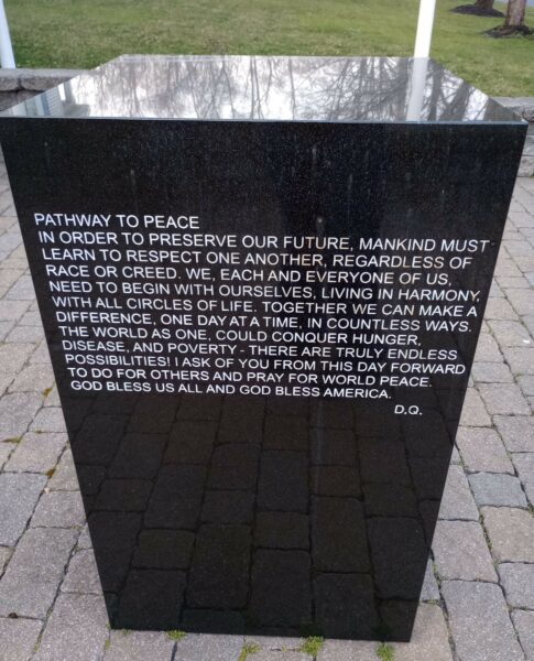 NORTH PLYMOUTH SEPTEMBER 11, 2001 MEMORIAL STONE B