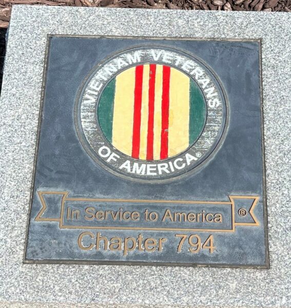 FLORISSANT VIETNAM MEMORIAL OBELISK PLAQUE B