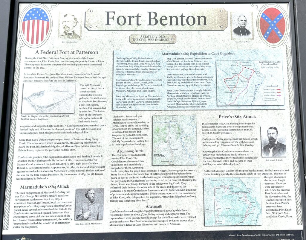 FORT BENTON WAR MEMORIAL PANEL