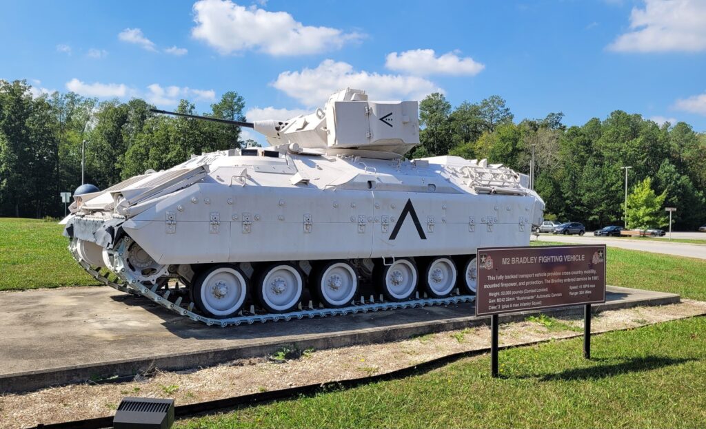 M2 BRADLEY FIGHTING VEHICLE WAR MEMORIAL