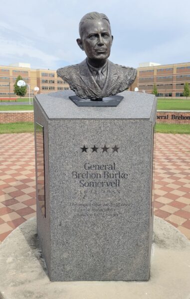 GENERAL BREHON BURKE SOMEVELL WAR MEMORIAL