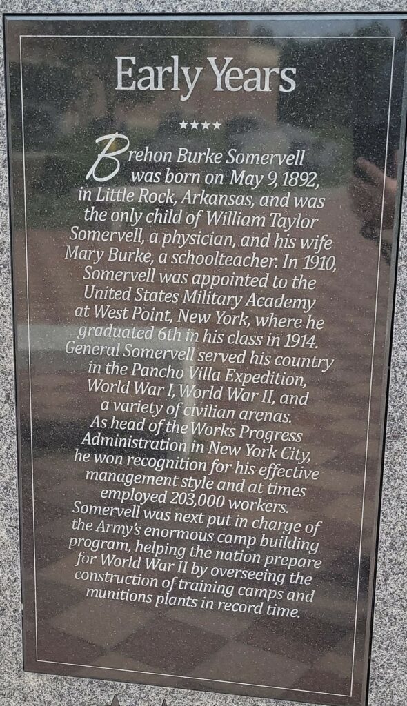 GENERAL BREHON BURKE SOMEVELL WAR MEMORIAL PLAQUE A