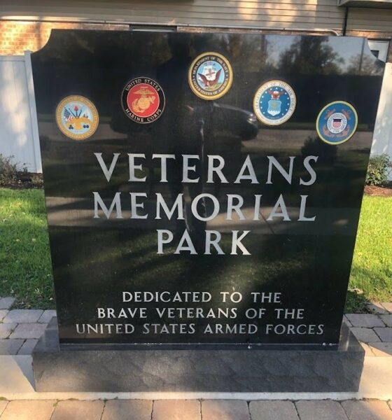 VILLAGE OF RIVER GROVE MEMORIAL PARK ENTRANCE STONE