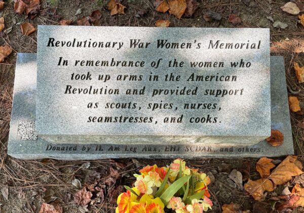 REVOLUTIONARY WAR MOMEN’S MEMORIAL