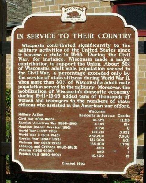 IN SERVICE TO THEIR COUNTRY MEMORIAL MAKER