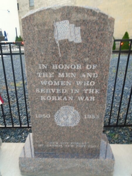 MOUNT CARMEL KOREAN WAR MEMORIAL