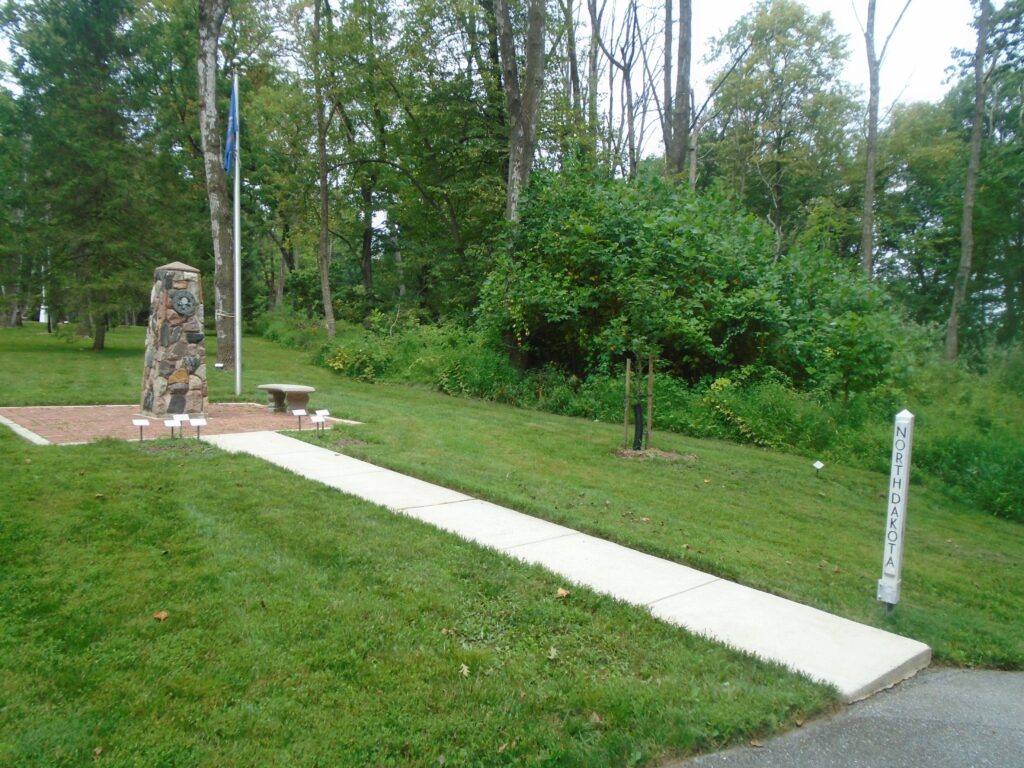 NORTH DAKOTA MEDAL OF HONOR WAR MEMORIAL GROVE