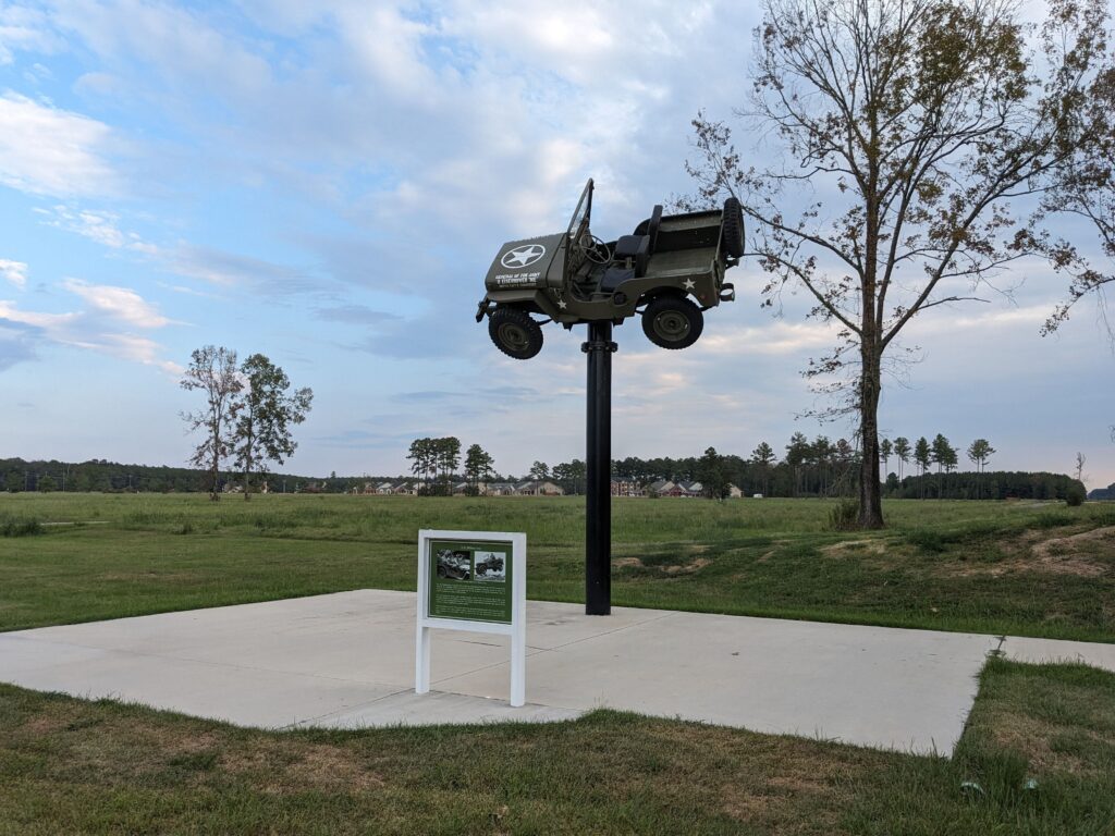 U.S. MILITARY JEEP WAR MEMORIAL
