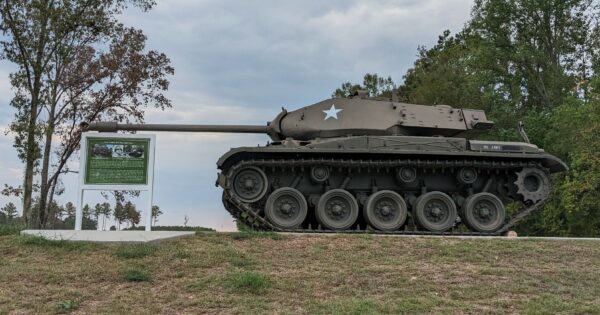 M-41 WALKER BULL DOG LIGHT TANK MEMORIAL