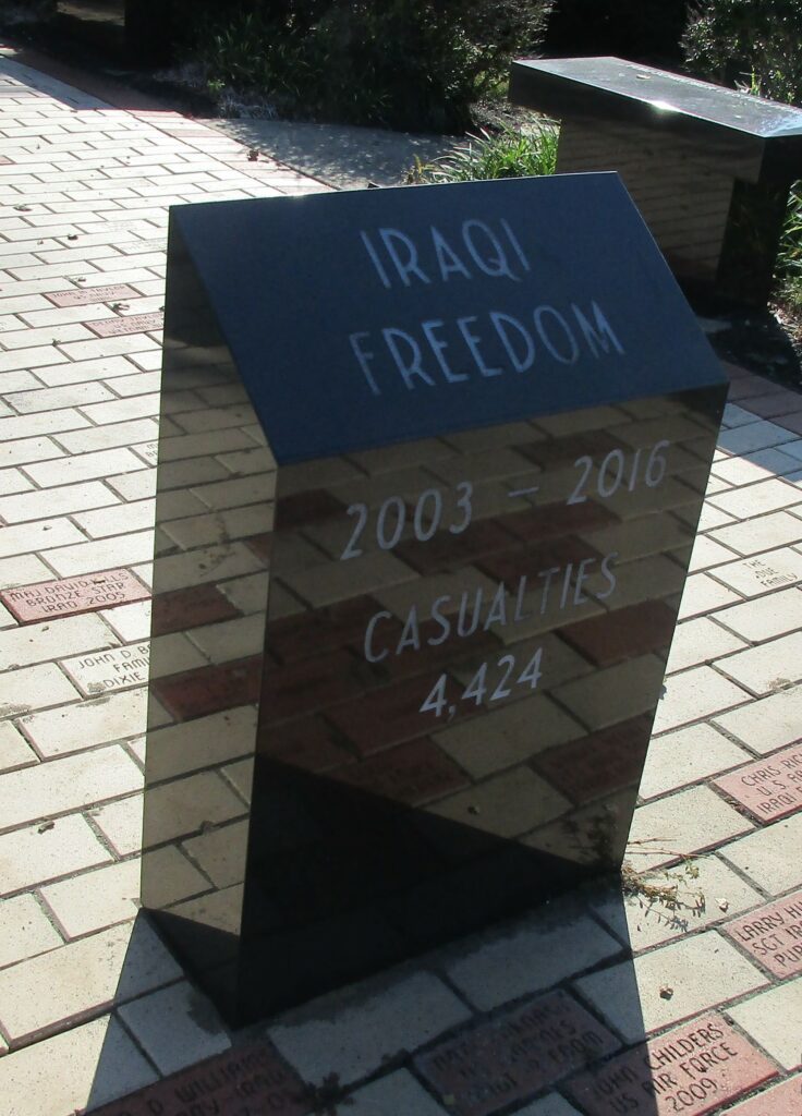 WALTON-VERONA VETERAN’S MEMORIAL STONE G