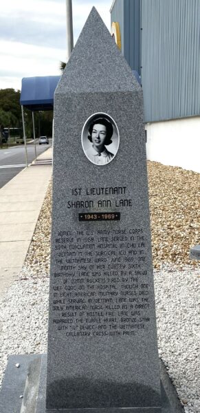 1ST LIEUTENANT SHARON ANN LANE WAR MEMORIAL