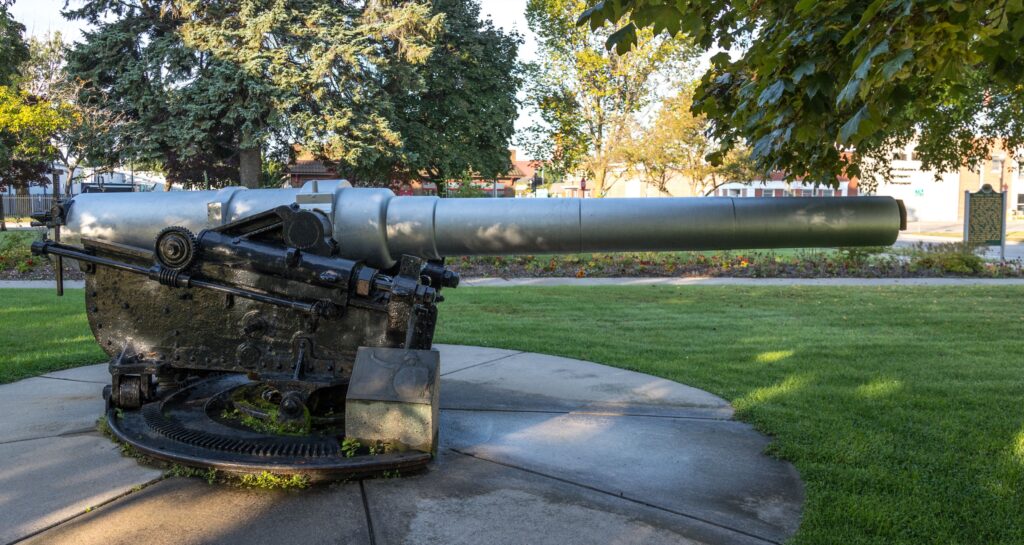 U.S.S. MAINE WAR MEMORIAL GUN