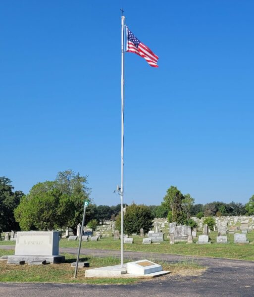 JAMES E. BRAGG POST NO 4852 WAR MEMORIAL FLAGPOLE