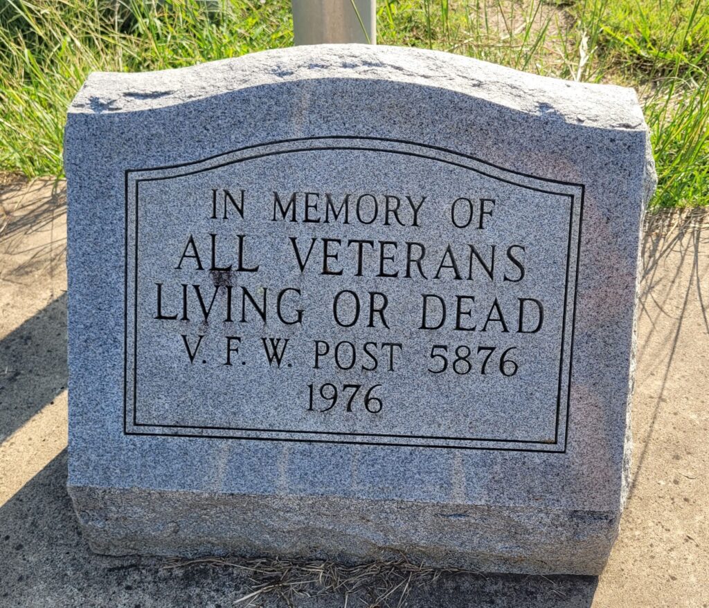 V.F.W. POST 5876 ALL VETERANS MEMORIAL