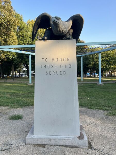 HARROWGATE PARK CIVIC ASSOCIATION VETERANS MEMORIAL