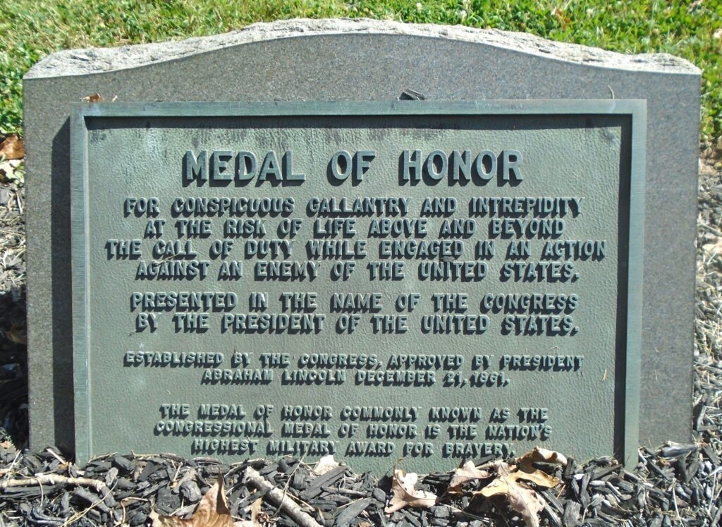 MEDAL OF HONOR MEMORIAL STONE