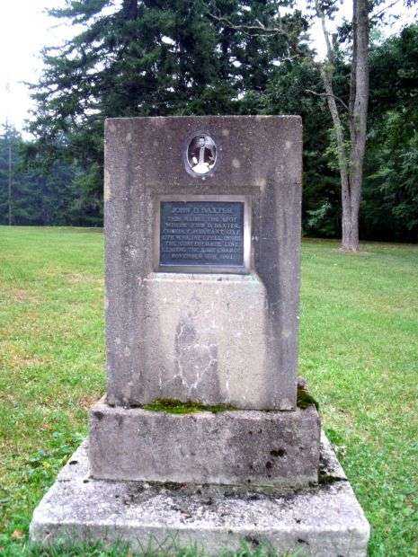 ORDERLY SERGEANT JOHN D. BAXTER WAR MEMORIAL
