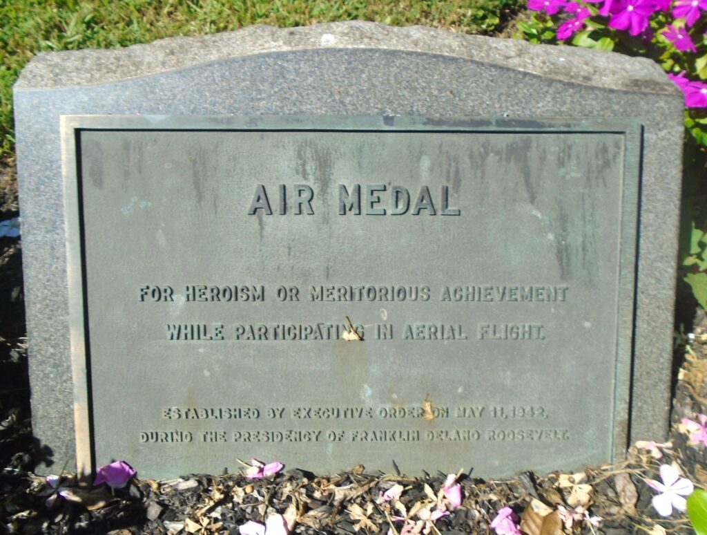 AIR MEDAL MEMORIAL