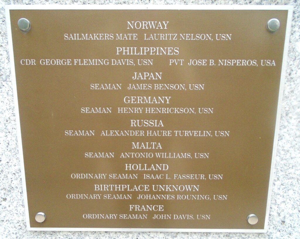 IMMIGRANT MEDAL OF HONOR RECIPIENTS WAR MEMORIAL PLAQUE D